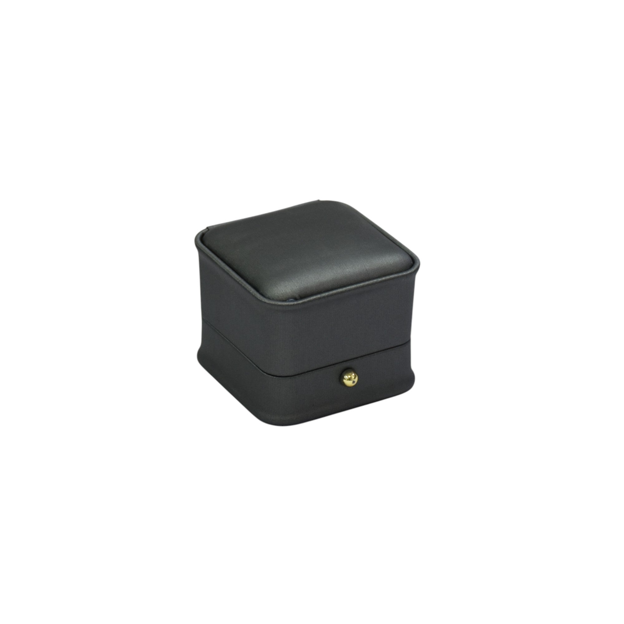 Designer PU Jewellery Box With Golden Button For Ring.