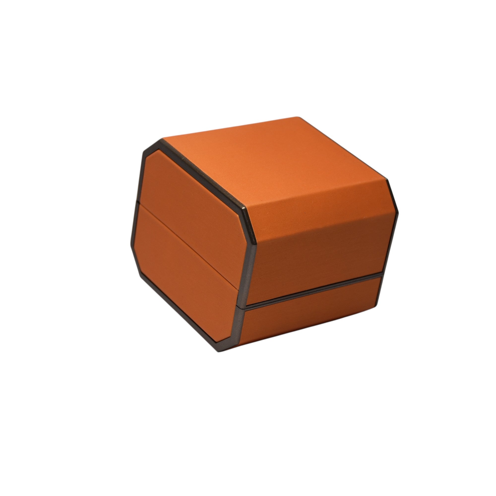 Designer Wooden Jewellery Box With Grey Interior.