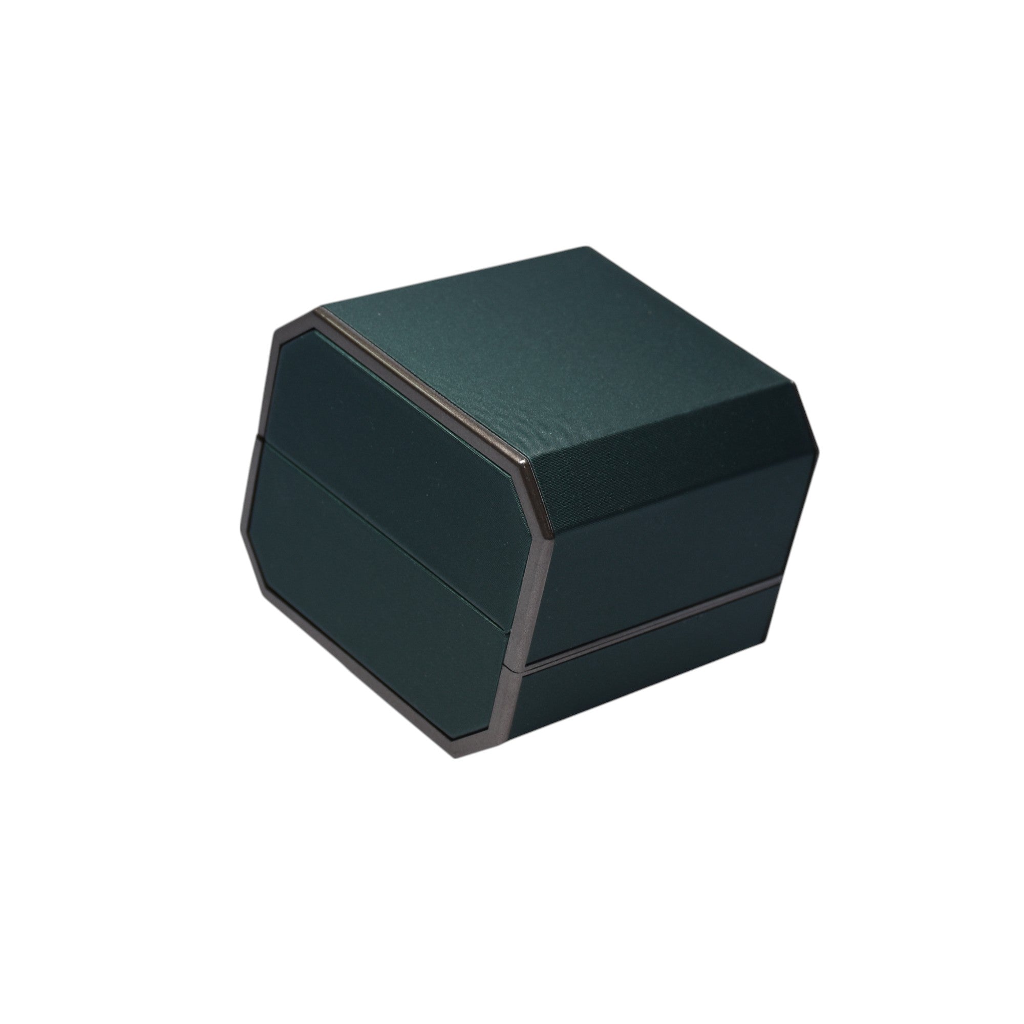 Designer Wooden Jewellery Box With Grey Interior.