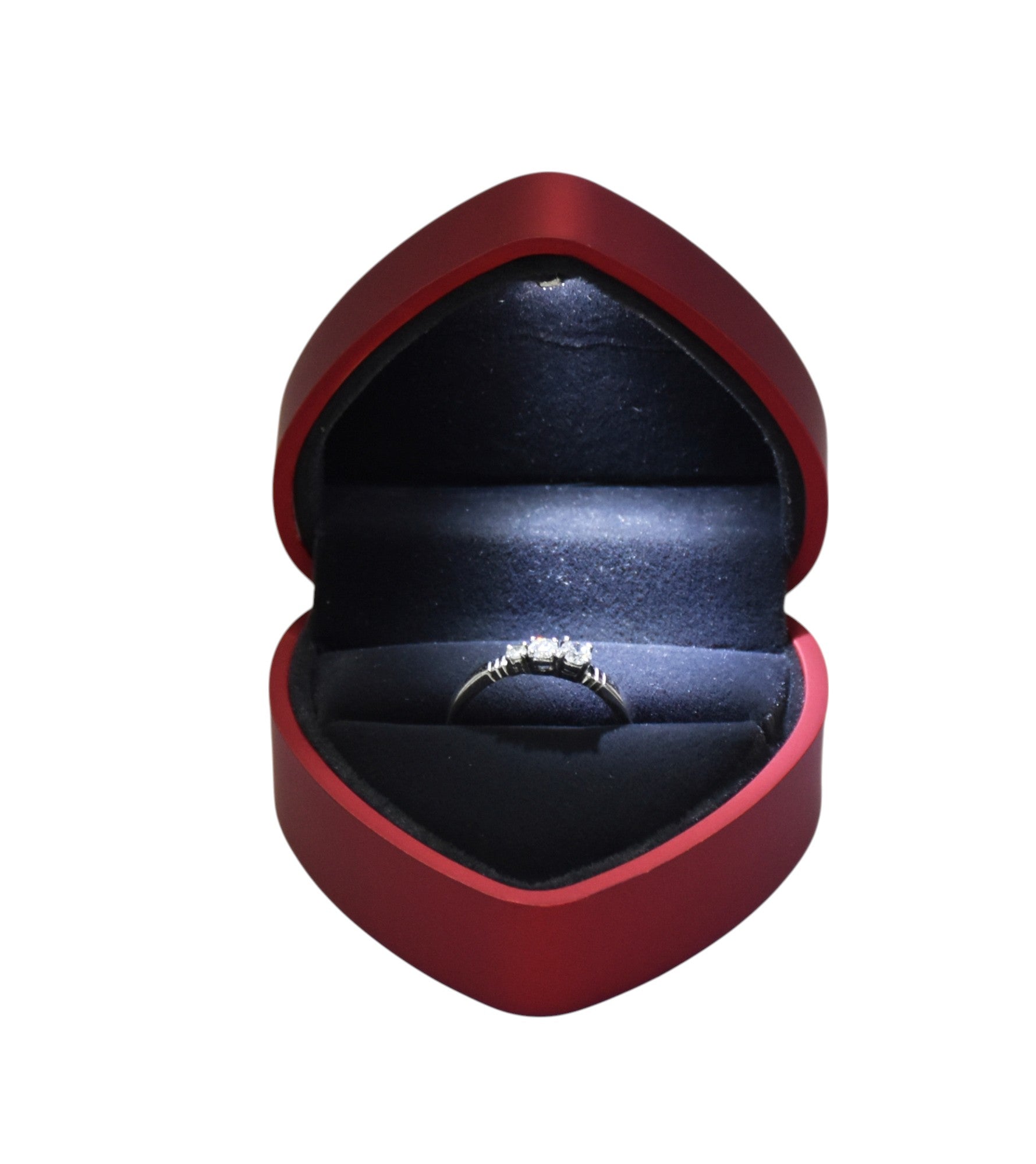 Heart Shape Box with LED Light 2.75x2.75"