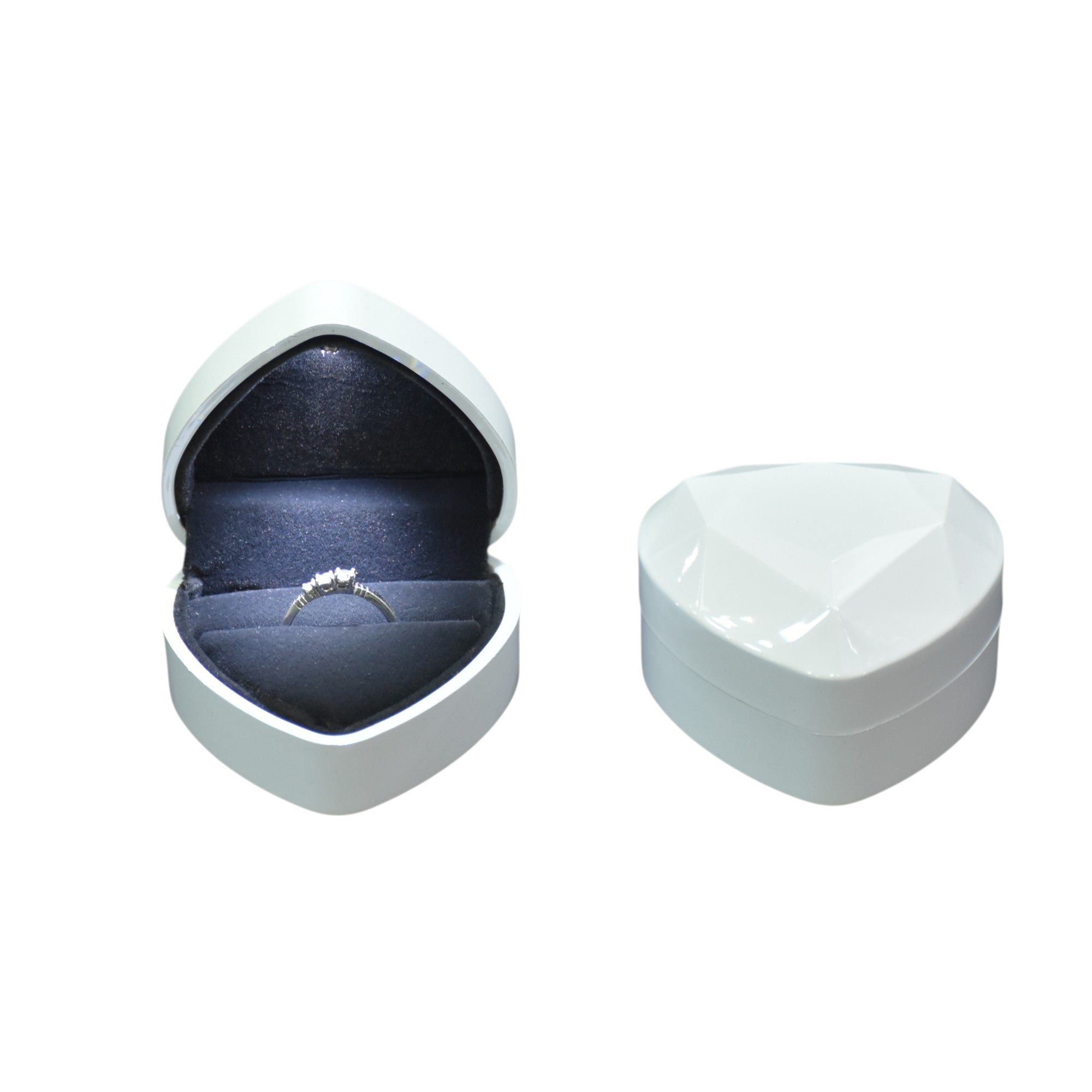 Heart Shape Box with LED Light 2.75x2.75"