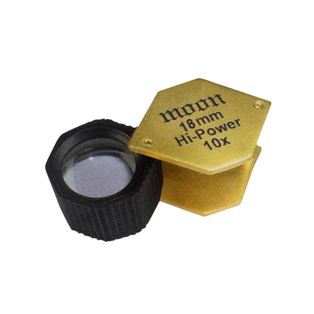 Diamond Loupes 18mm Hexagonal Shape with Rubber
