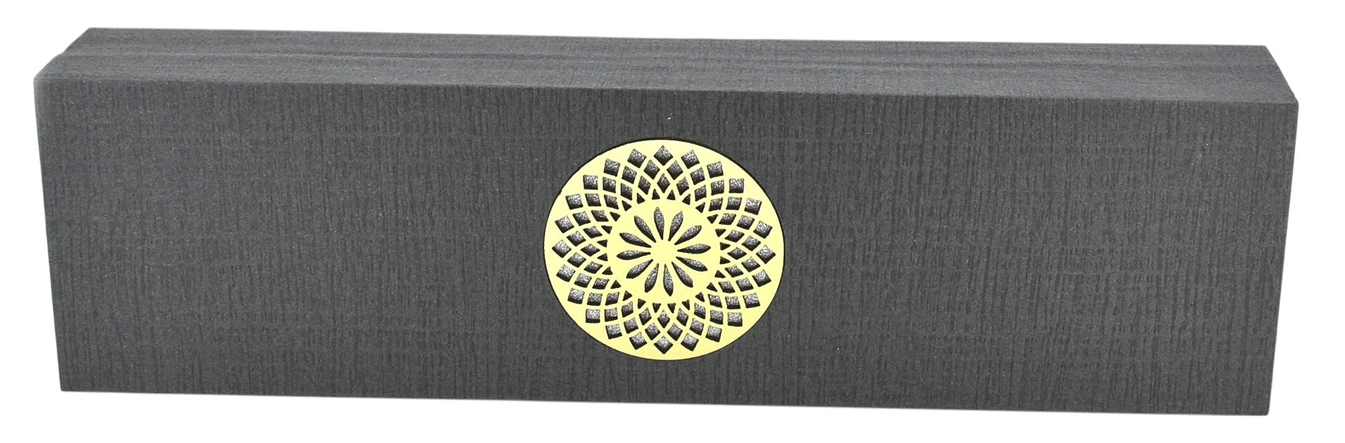 Grey Jewellery Box With Laser Cut Design & LED Light.