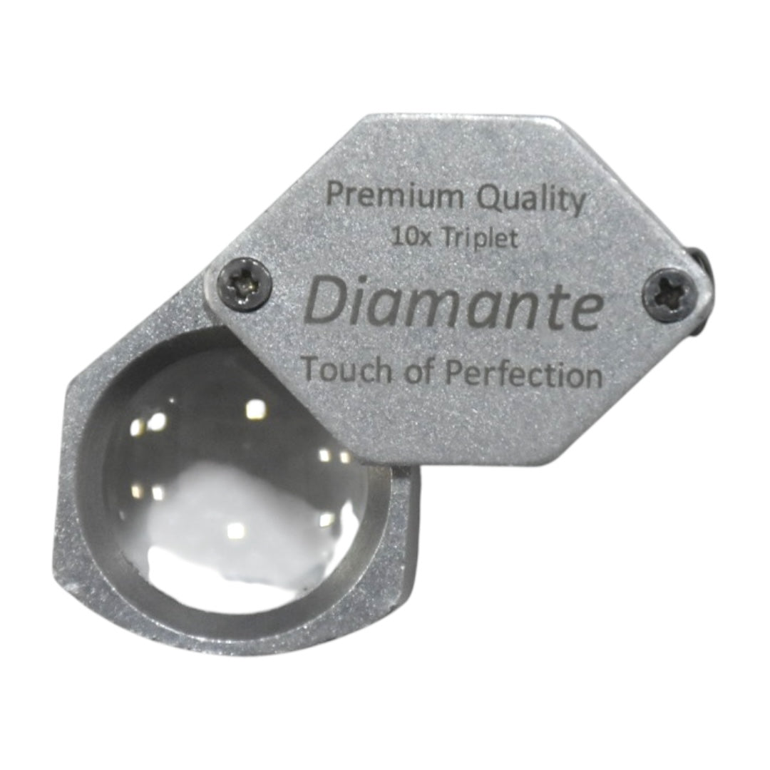 Heavy Duty Diamond and Gemstone Loupe with Triplet Lens.