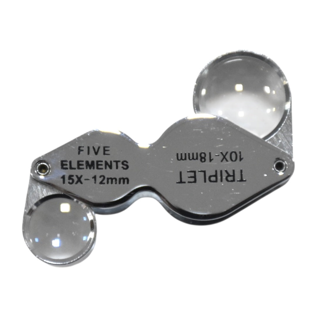 Heavy Duty Diamond and Gemstone Loupe with Triplet Lens.