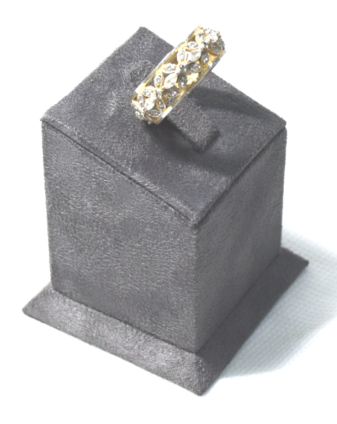 Grey Suede Jewellery Display Stands.